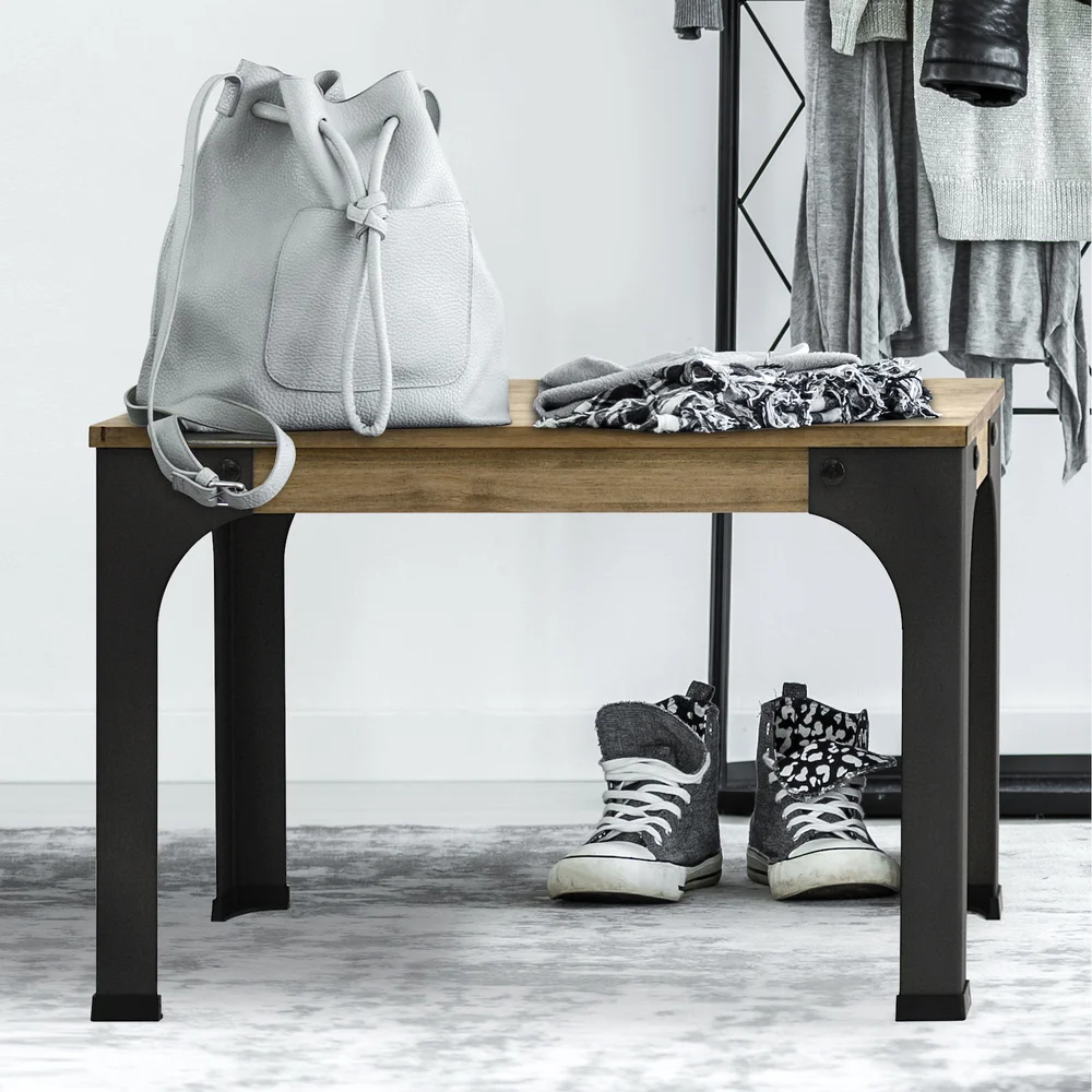 Banco Bristol Estilo Industrial 70 cm