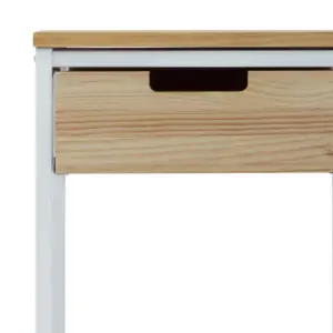 Mesita de Noche dormitorio Vintage iCub Three con Cajón Superior - Imagen 9