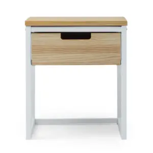 Mesita de Noche dormitorio Vintage iCub Three con Cajón Superior - Imagen 10