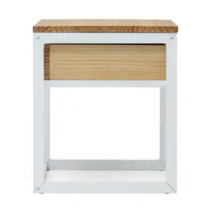 Mesita de Noche dormitorio Vintage iCub Three con Cajón Superior - Imagen 11