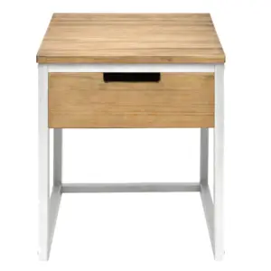 Mesita de Noche dormitorio Vintage iCub Three con Cajón Superior - Imagen 14