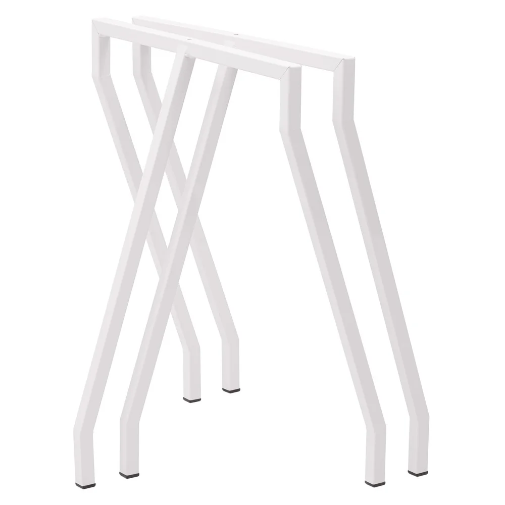 Pack de 2 Caballetes de 3 Patas para Mesa BLANCO