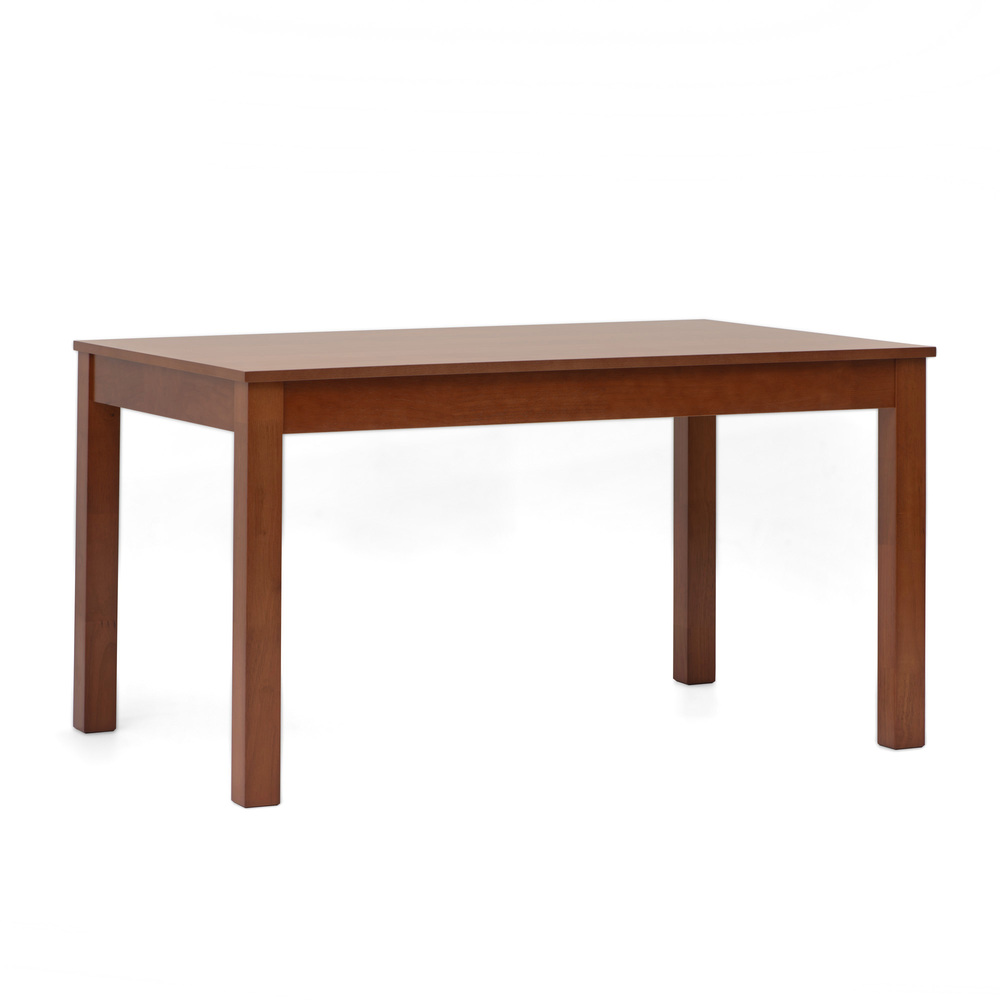 Mesa de Comedor extensible 135 a 180x90x75cm en maderas naturales color cerezo